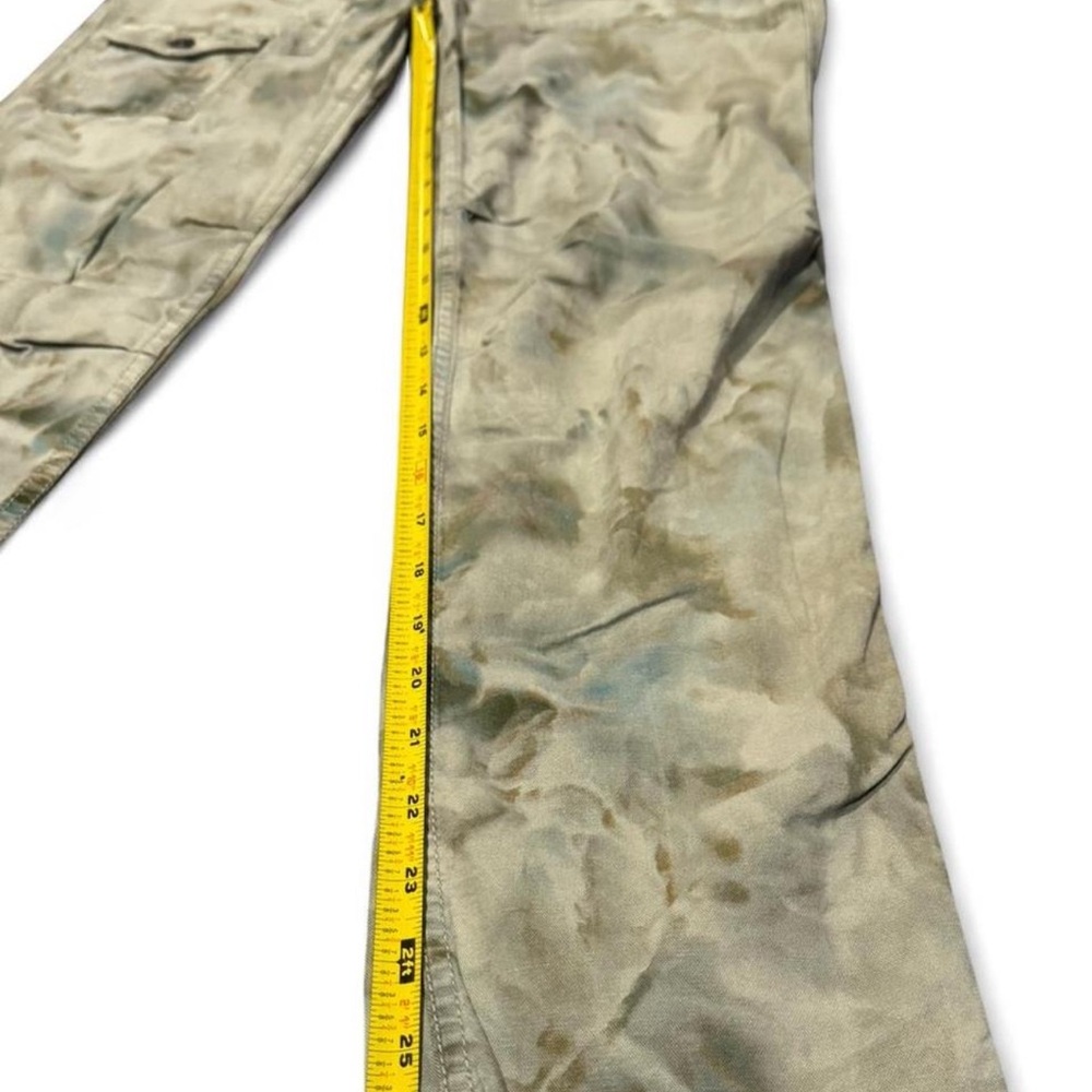 Anthropologie Green Tie-Dye Pants size 29 P - Picture 8 of 13